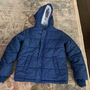 Kids Blue Puffer Jacket